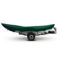 Eevelle Boat Cover DRIft BOAT, Outboard Fits 15ft L up to 84in W Green WSDFT1584B-HTR